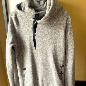 Long Volcom hoodie grey